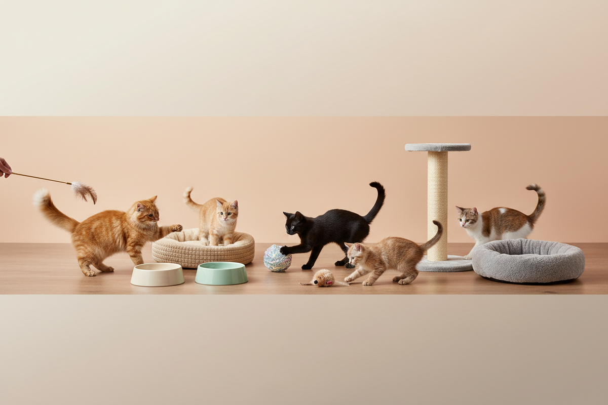 Cat Essentials & Toys