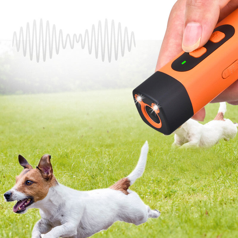 Ultrasonic Bark Stopper Control anti Barking Away Pet Dog Train Repeller Device
