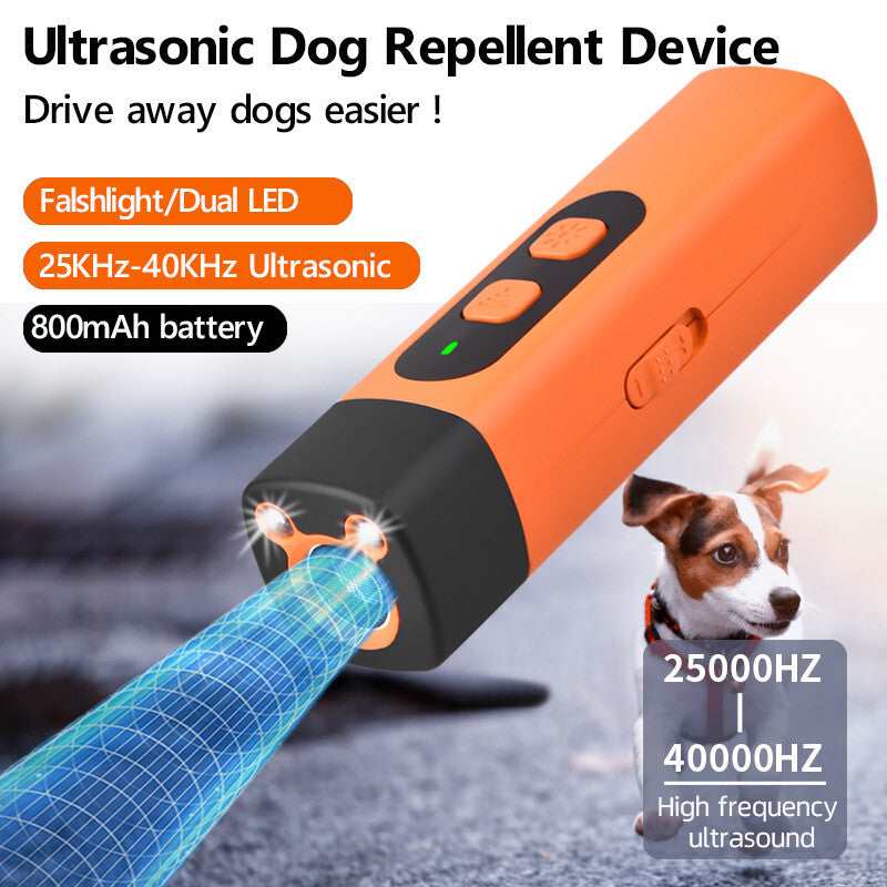 Ultrasonic Bark Stopper Control anti Barking Away Pet Dog Train Repeller Device