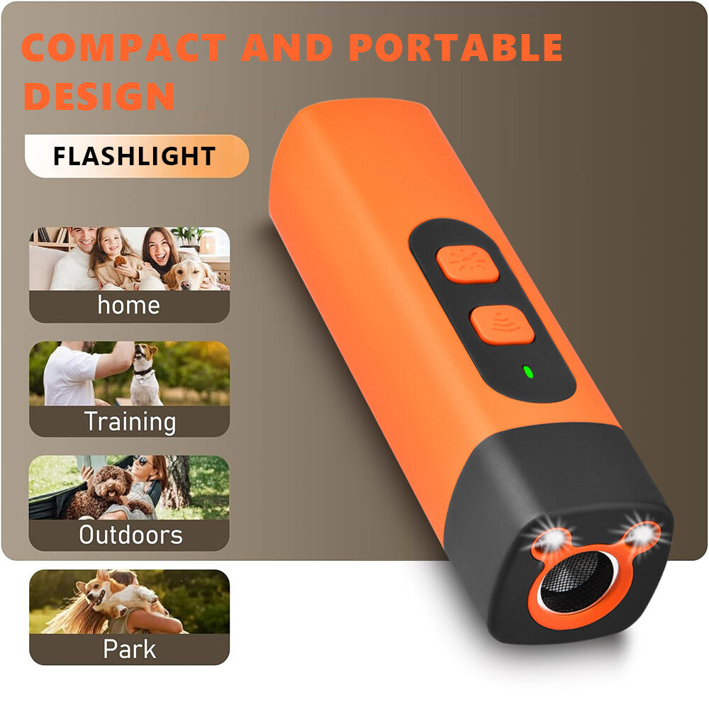 Ultrasonic Bark Stopper Control anti Barking Away Pet Dog Train Repeller Device