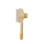 Cat Brush for Shedding, New Cat Deshedding Brush with Release Button, Cat Grooming Brush for Short and Long Haired Cats