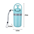 Portable Dog Pooper Scooper with Garbage Bag Outdoor Pet Poop Grabber Claw Fecal Shovel Picker Dog Fecal Collector Cleaning Tool