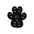 Black Paw Protectors for Dogs Anti-Slip Dog Paw Sticker Disposable Self Adhesive Resistant Dog Shoes Booties Socks Replacement