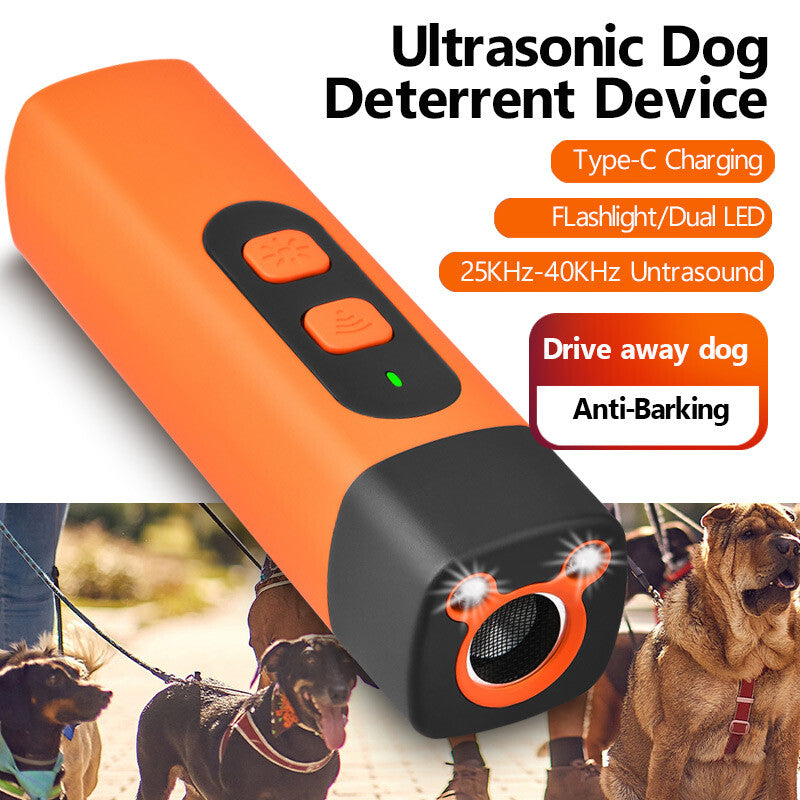 Ultrasonic Bark Stopper Control anti Barking Away Pet Dog Train Repeller Device