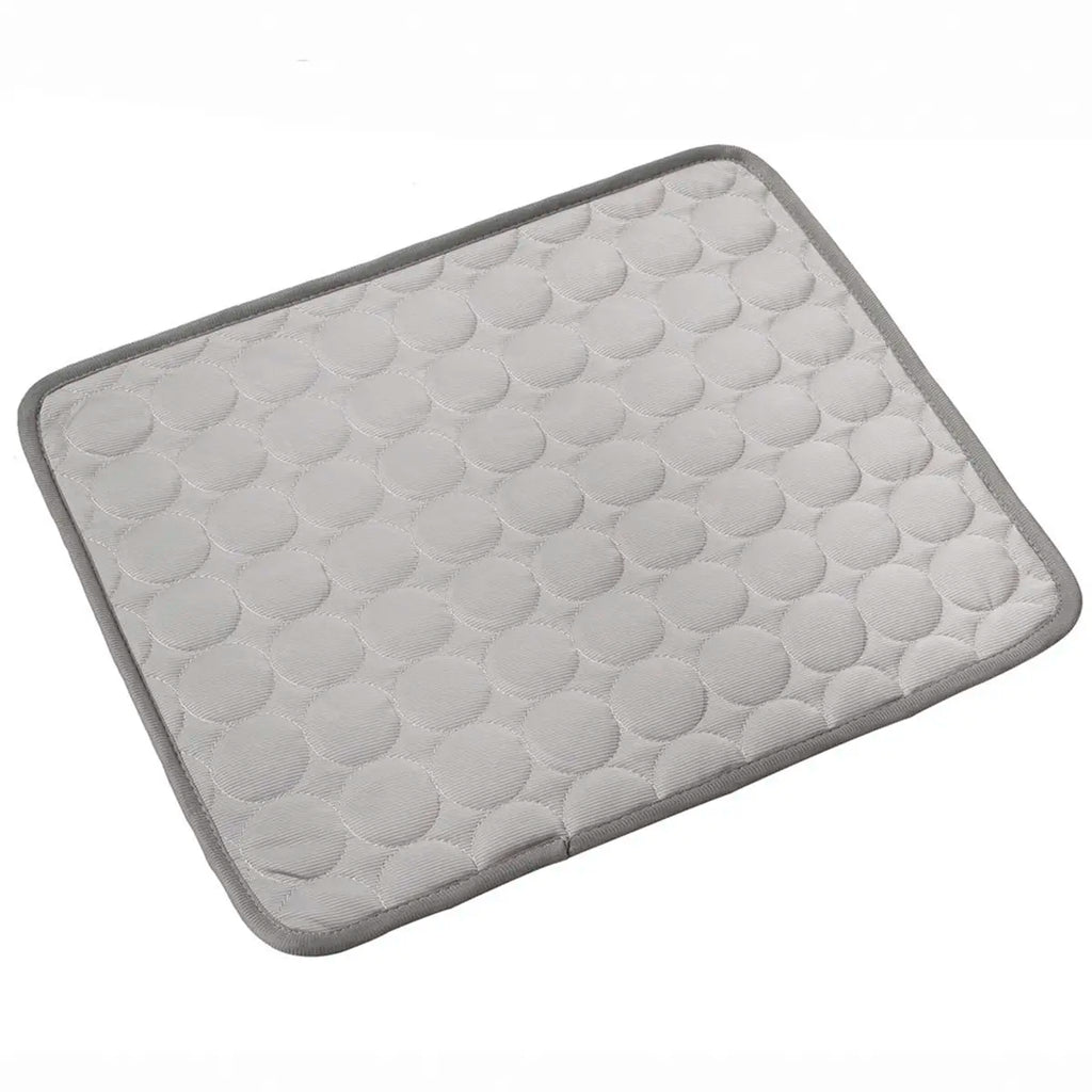 2026 New Cooling Dog Bed, Ice Silk Cooling Mat for Dogs with Ice Silk Fabric, Non-Slip & Machine Washable Design, Summer Comfort Mat for Small to Large Pets, Universal Fit