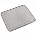 2026 New Cooling Dog Bed, Ice Silk Cooling Mat for Dogs with Ice Silk Fabric, Non-Slip & Machine Washable Design, Summer Comfort Mat for Small to Large Pets, Universal Fit