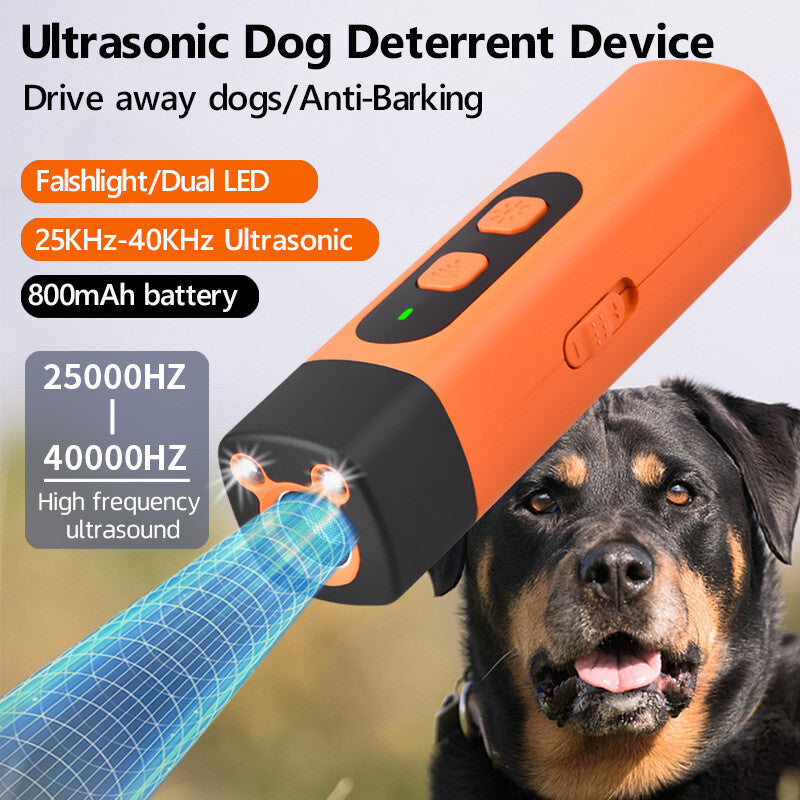 Ultrasonic Bark Stopper Control anti Barking Away Pet Dog Train Repeller Device