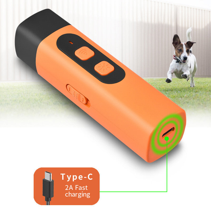 Ultrasonic Bark Stopper Control anti Barking Away Pet Dog Train Repeller Device