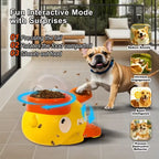 Pet Snack Feeder Dog Food Dispenser Automatic Feeder Puppy Cartoon Duck Design Used to Train Dogs Accessories Cats Cat Supplies